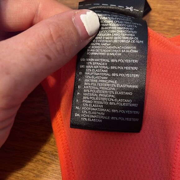 Adidas Running Neon Fitted Tank Top - Picture 3 of 8